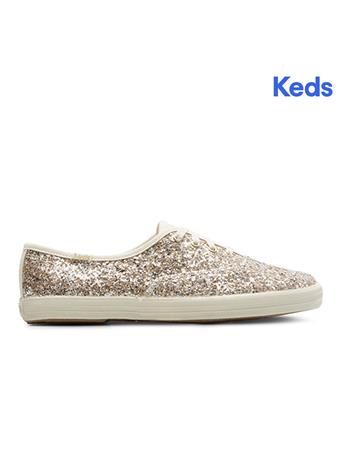 KEDS - Champion Glitter Sneaker GOLD