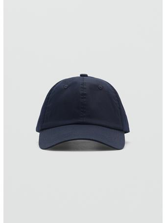 MANGO - Cotton Visor Cap NAVY
