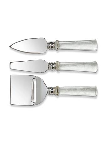 TAG TRADE ASSOCIATES - Cheese Utensil - Set of 3 CLEAR