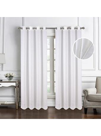 RAMALLAH TRADING CO - Lorena Woven Jacquard Window Curtain WHITE