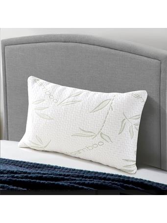 RAMALLAH TRADING CO - Memory Foam Bamboo Pillow WHITE