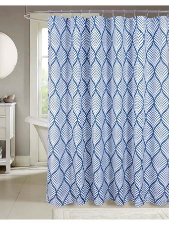 RAMALLAH TRADING CO - Cedar Dillon Shower Curtain BLUE