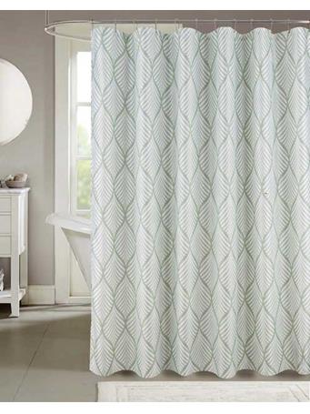 RAMALLAH TRADING CO - Cedar Dillon Shower Curtain SAGE