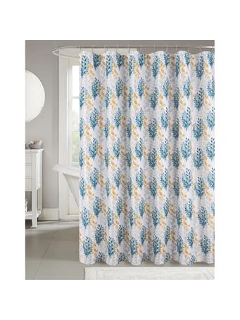 RAMALLAH TRADING CO - Cedar Laura Shower Curtain BLUE