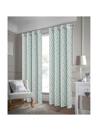 RAMALLAH TRADING CO - Justice Geometric Privacy Window Curtain Panel SAGE