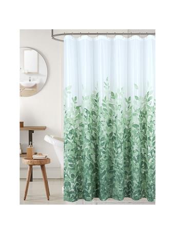 RAMALLAH TRADING CO - Suri Floral Vines Shower Curtain GREEN