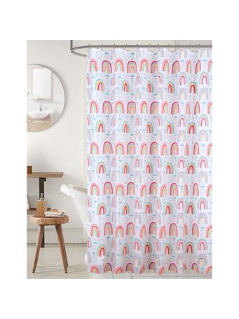 RAMALLAH TRADING CO - Rainbow PEVA Shower Curtain MULTI