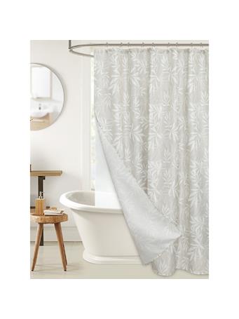RAMALLAH TRADING CO - Emery Shower Curtain with Liner WHITE
