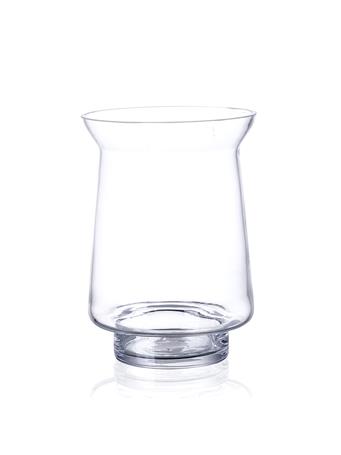 DIAMOND STAR GLASS - Glass Hurricane Vase CLEAR