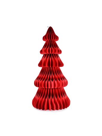 DIAMOND STAR GLASS - Xmas Accessories - 6 Pieces RED