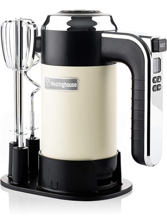WESTINGHOUSE - Retro Series 7-Speed Electric Hand Mixer WHITE