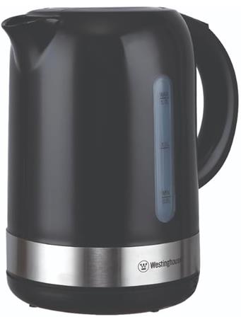 WESTINGHOUSE - 1.7 Liter Plastic Kettle BLACK