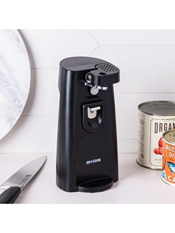 ART AND COOK - Easy Open 3-In-1 Electric Can Opener BLACK