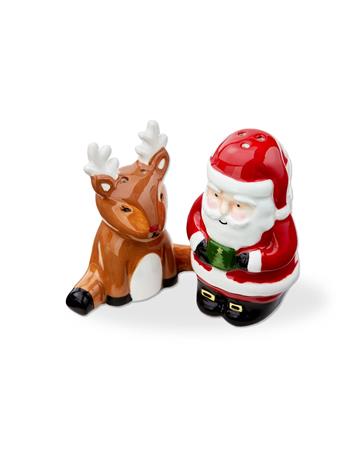 TAG - Santa & Reindeer Salt & Pepper Set NO COLOR