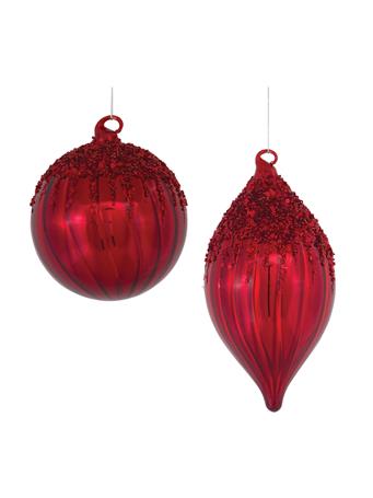 MELROSE INTERNATIONAL - Ornament RED