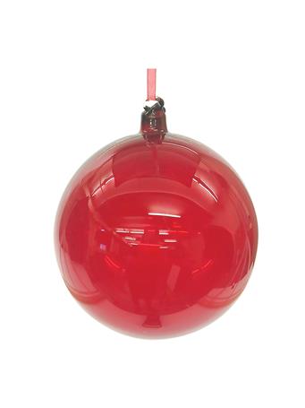 MELROSE INTERNATIONAL - Ball Ornament RED