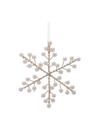 MELROSE INTERNATIONAL - Snowflake Ornament GOLD