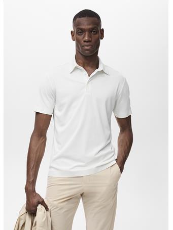 MANGO - Coolmax Slim-fit Polo Shirt WHITE