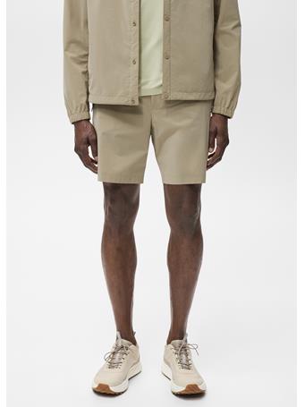 MANGO - Water-repellent Bermuda Shorts KHAKI