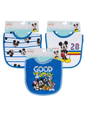 DISNEY - Mickey Mouse Baby Bib BLUE