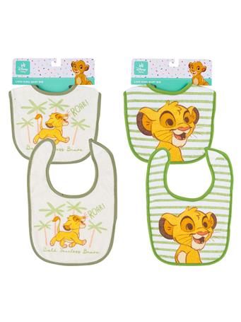 DISNEY - Lion King Baby Bib YELLOW