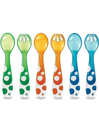 MUNCHKIN - Multi Forks & Spoon 6-Pack NO COLOR