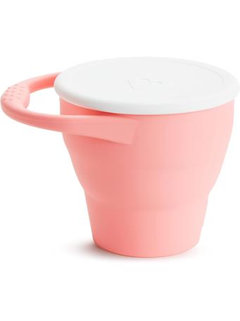 MUNCHKIN - C'est Silicone Collapsible Snack Pot with Lid NO COLOR