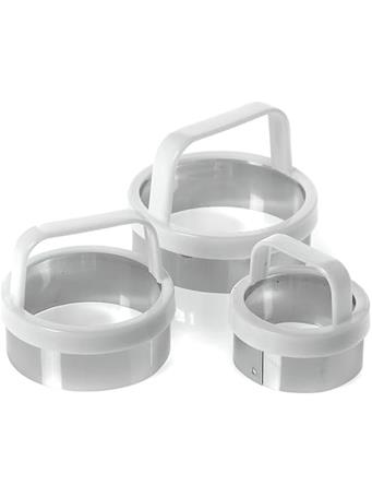 NORPRO - Biscuit/Cookie Cutters, Set of 3 NO COLOUR