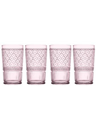 GODINGER GROUP - Claro Pink Highball - Set of 4 PINK