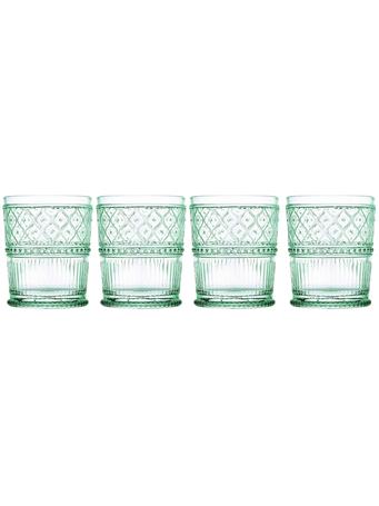 GODINGER GROUP - Claro Green Double Old Fashion - Set of 4 GREEN