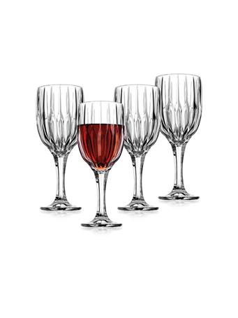 GODINGER GROUP - Pleat Goblet - Set of 4 CLEAR