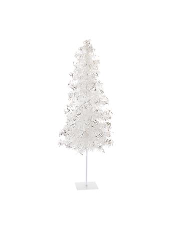 MELROSE INTERNATIONAL - Tinsel Tree WHITE