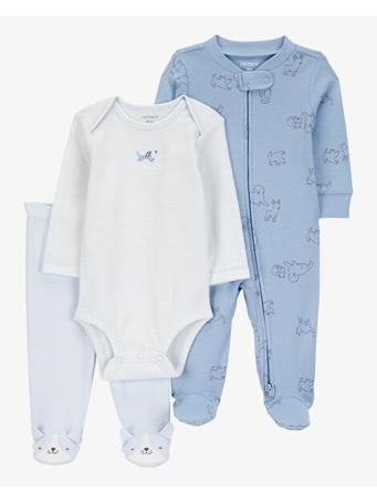CARTERS - Baby Boy 3-Piece Puppy Multi-Piece Set BLUE