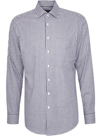 SEIDENSTICKER - Plaid Shirt 18 NAVY