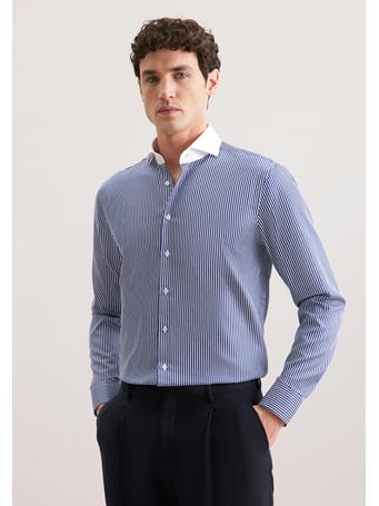 SEIDENSTICKER - Regular Business Shirt 16 DK BLUE