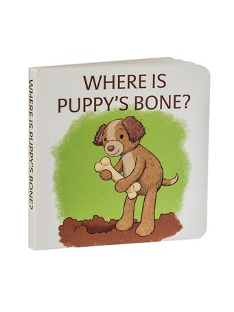 MARY MEYER - “Where is Puppy’s Bone” Board Book NO COLOR