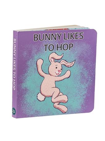 MARY MEYER - “Bunny Likes to Hop” Board Book NO COLOR