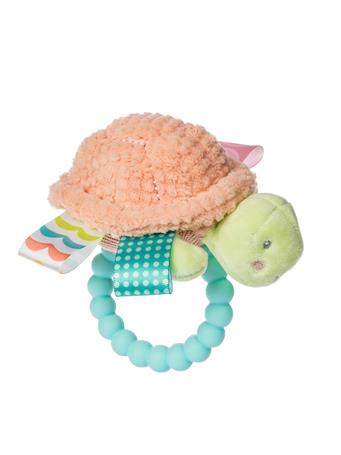 MARY MEYER - Taggies Tippy Turtle Teether Rattle NO COLOR