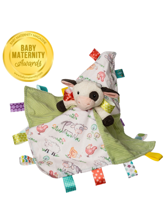 MARY MEYER - Taggies Buttercup Cow Character Blanket NO COLOR