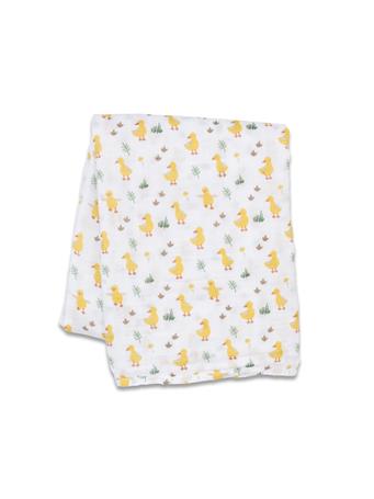 MARY MEYER - Lulujo Cotton Swaddle – Duckies NO COLOR