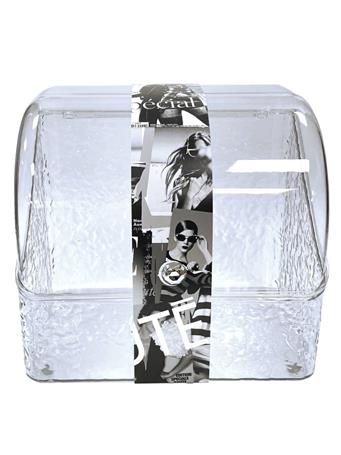 EURO-WARE - Elle Glacial Cosmetic Organizer CLEAR