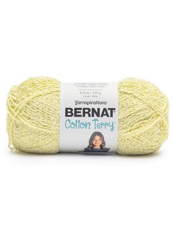 NOTIONS MARKETING - Bernat Cotton Terry Yarn CELERY