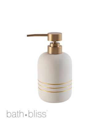 KENNEDY INTERNATIONAL - Ceramic Hand Soap Dispenser WHITE