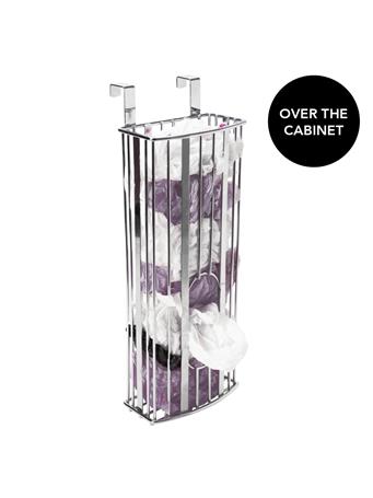 KENNEDY INTERNATIONAL - Over The Cabinet Polybag Holder STAINLESS STEEL