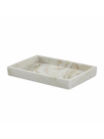 KENNEDY INTERNATIONAL - Polyresin Large Tray WHITE