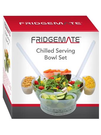 EURO-WARE - Chilled Serving Bowl Set CLEAR