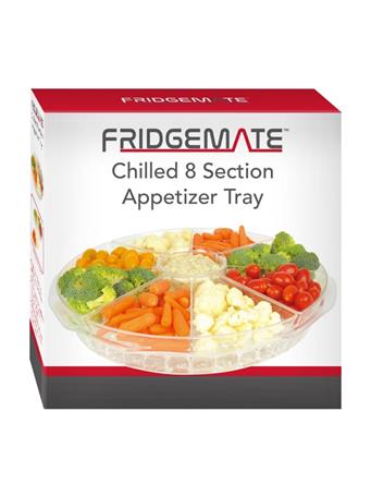 EURO-WARE - Chilled 8 Section Appetizer Tray CLEAR