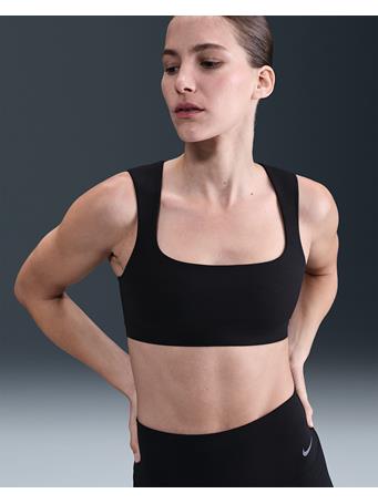 NIKE - Zenvy Women's Light-Support Lightly Lined Sports Bra BLACK