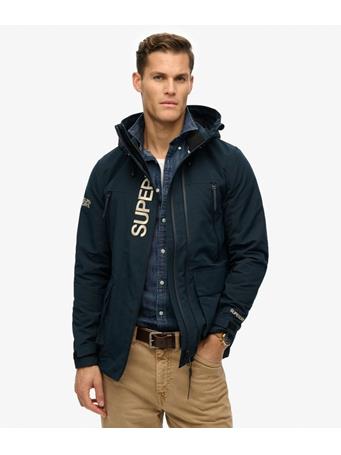 SUPERDRY - Hooded Ultimate Embroidered Windbreaker ECLIPSE NAVY