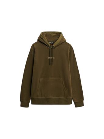 SUPERDRY - Micro Fleece Hoodie SURPLUS GOODS OLIVE GREEN